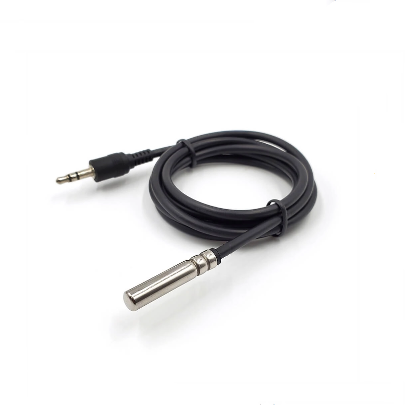 DS18B20 Digital Temperature Probe OD6×30mm with 3.5mm Jack