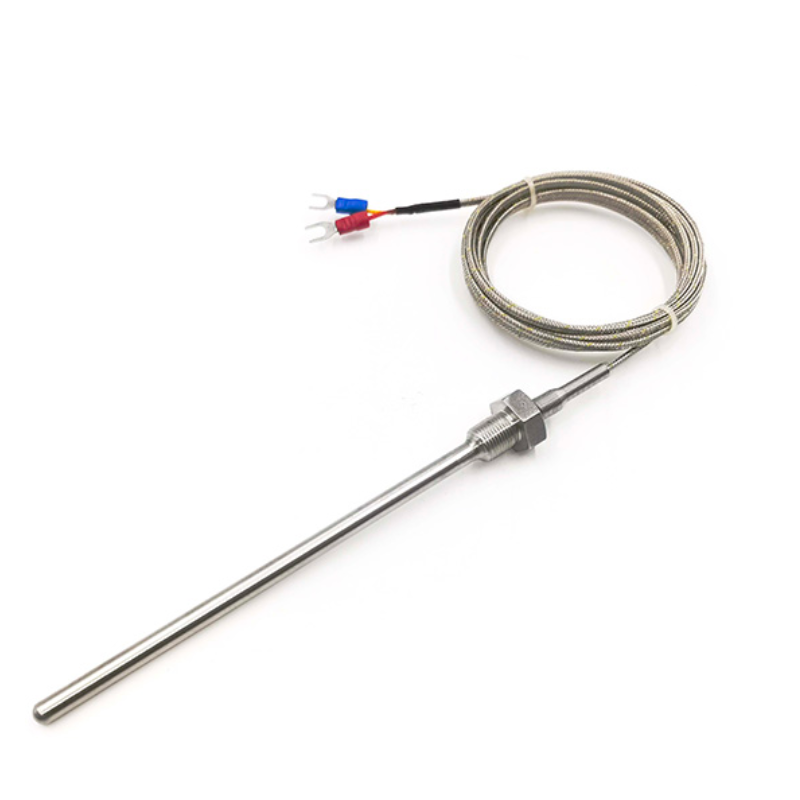 Thermocouple K-Type Sensor with M10 Thread & Shielded Cable