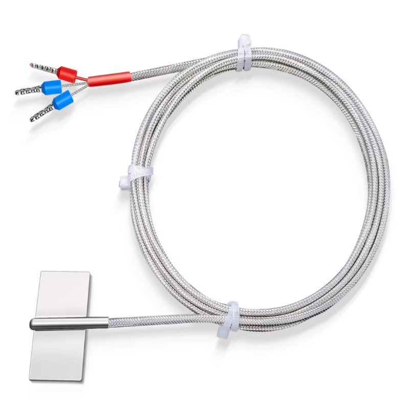 Surface Mount PT100 Sensor RTD Temperature Probe – Stainless Steel