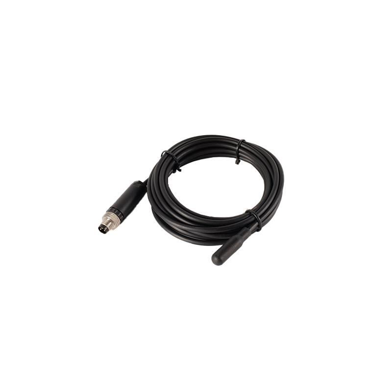 Overmolded OEM DS18B20 Temperature Probe with M8 Connector
