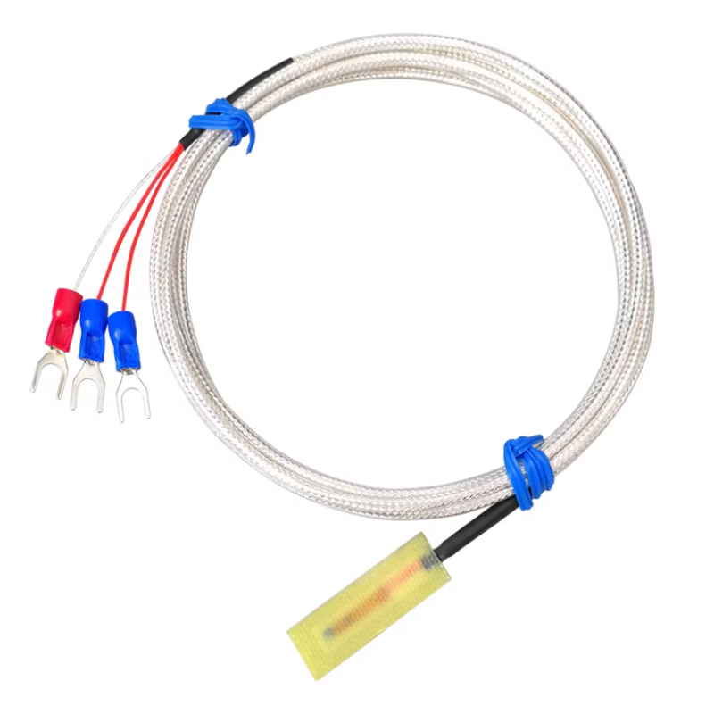 Class A PT100 Surface-Mount Temperature Probe with Polyimide Adhesive