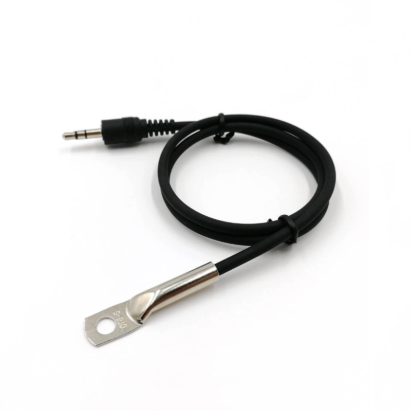 Ring Lug Digital Temperature Sensor DS18B20 with 2.5mm Connector & XLPE Cable