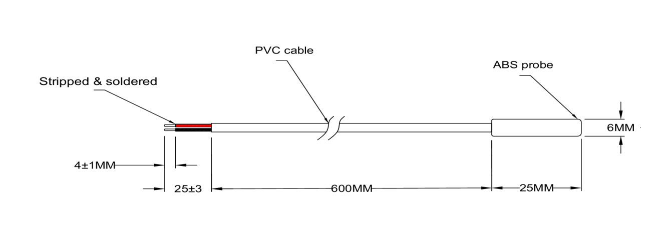 NTC 5kΩ Thermistor Temperature Sensor for Vending Machines