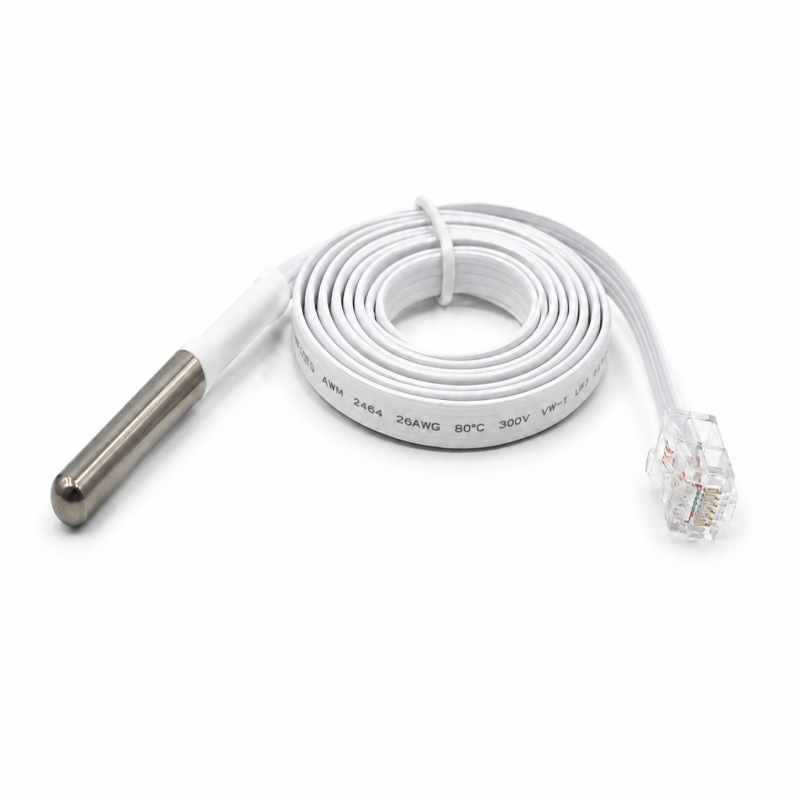 DS18B20 Temperature Sensor with RJ45 Connector for Cold Chain Logistics