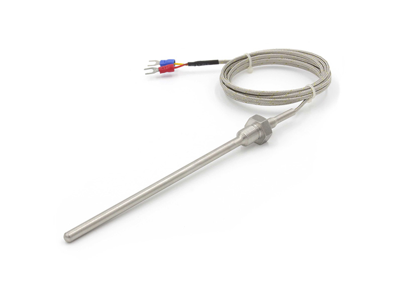 PT100 RTD Temperature Sensor with M10 Threaded Housing for HVAC Systems