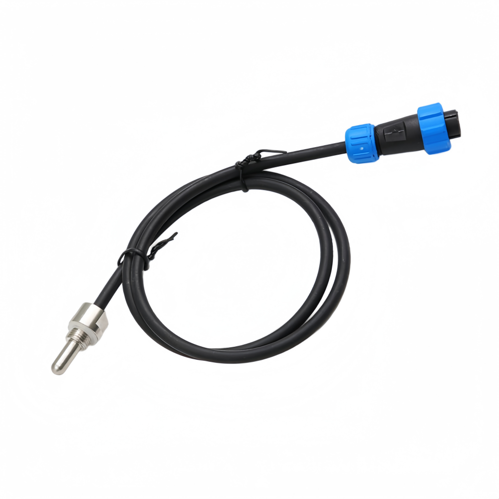 1 Wire Temperature Sensor DS18B20 with Threaded M8 Connector