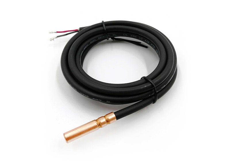 Waterproof NTC Temperature Probe with Copper Housing