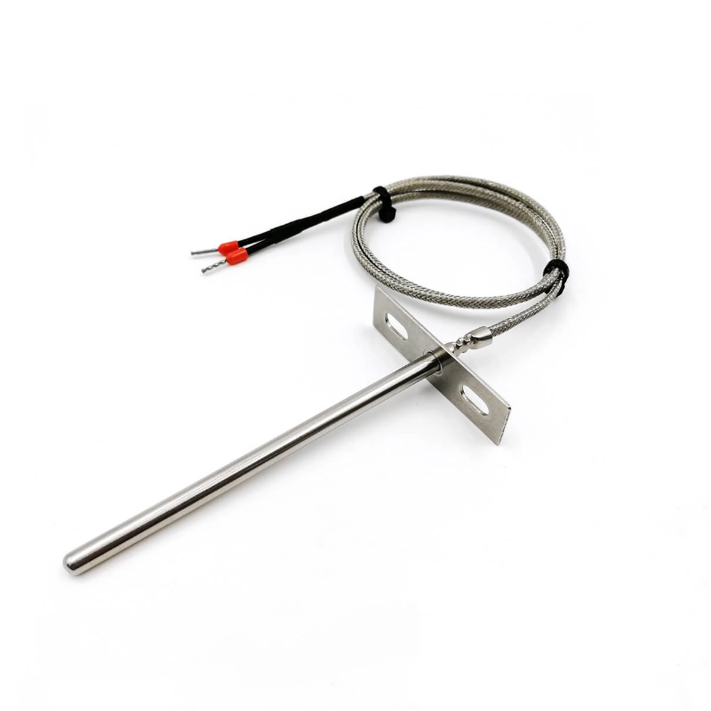 Custom PT1000 RTD Temperature Sensor with Flanged Housing