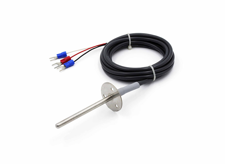 RTD PT100 Temperature Sensor for Laboratory Equipment with Mounting Bracket