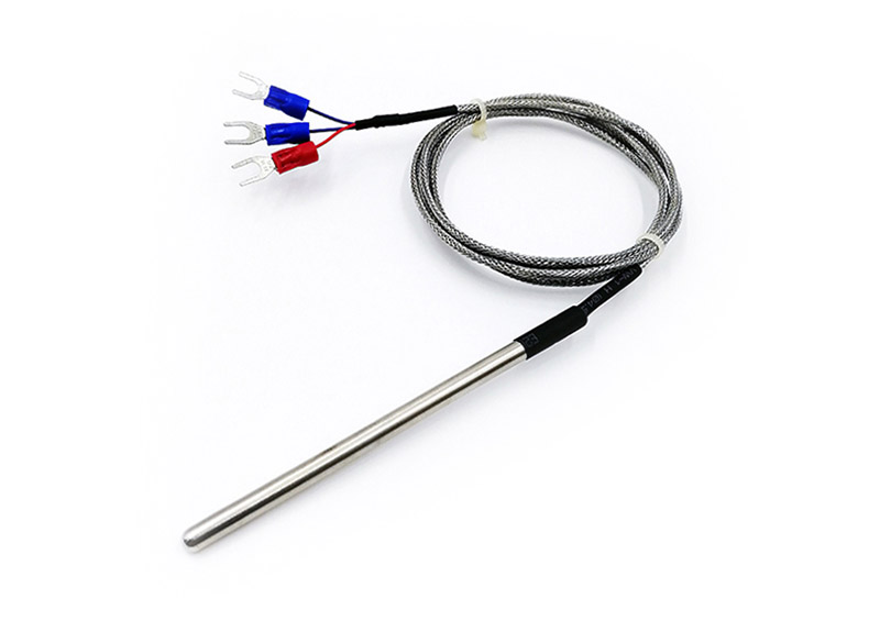 High Temperature PT1000 Probe with Fork Spade Terminals
